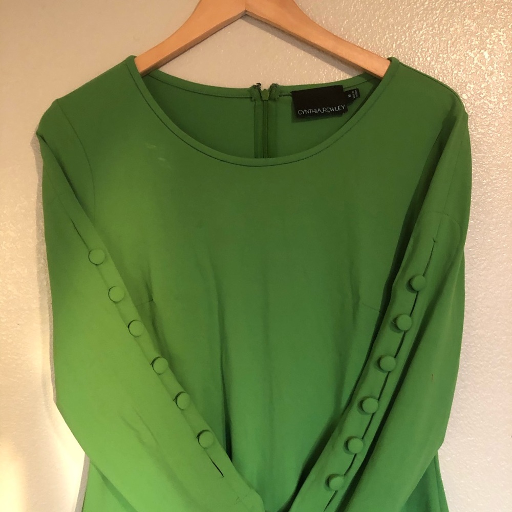 Cynthia Rowley Green Dress Size M